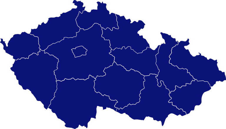Mapa České republiky